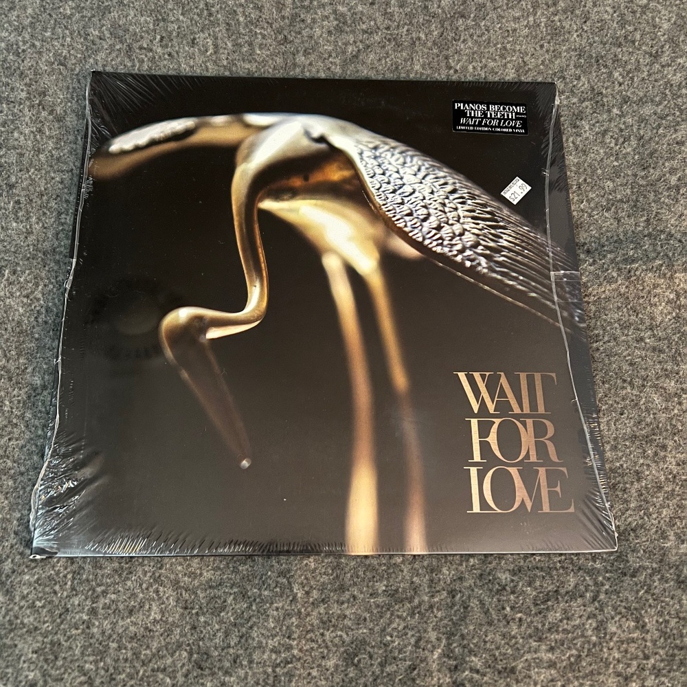 PIANOS BECOME THE TEETH 2018 Wait For Love Opaque White Vinyl LP SEALED Epitaph